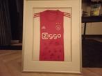 Gesigneerd en ingelijst Ajax shirt vermoedelijk 2018/2019, Ophalen, Nieuw, Ajax, Shirt