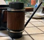 Vintage gieter met Houten Design, schultz, beccon ?, Ophalen of Verzenden, Zo goed als nieuw, Kunststof