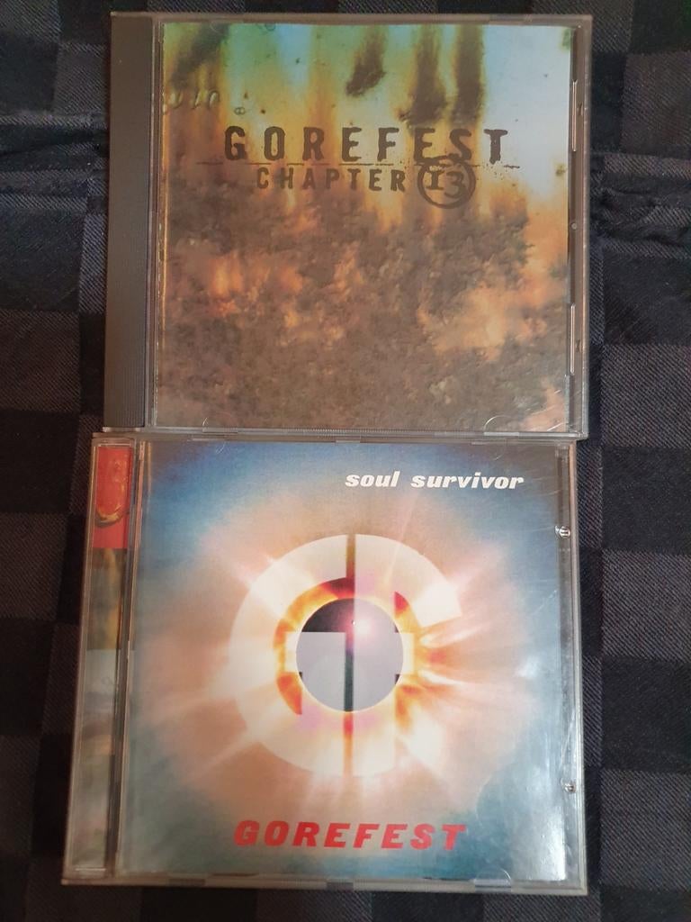 Gorefest 2 cd's voor 9 euro partij collectie cd, Cd's en Dvd's, Verzenden, Gebruikt