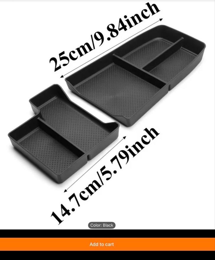 Armsteun Organizer BMW iX1 - Nieuw!, Auto diversen, Auto-accessoires, Nieuw, Ophalen of Verzenden