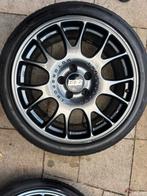 BBS motosport velgen met hancook banden all seasons, Auto-onderdelen, Banden en Velgen, 18 inch, Banden en Velgen, Ophalen of Verzenden
