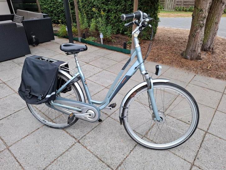 Amslod damesfiets (niet elektrisch), Fietsen en Brommers, Elektrische fietsen, Gebruikt, Overige merken, 51 tot 55 cm, 50 km per accu of meer