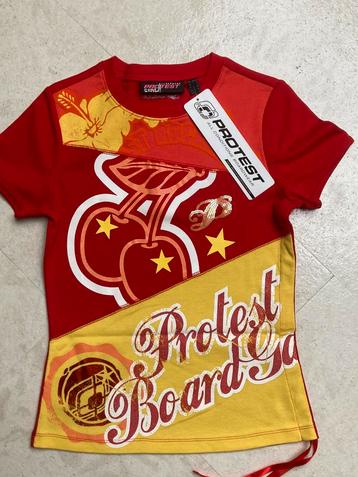 NIEUW t-shirt van Protest maat S korte mouw met kaartje  beschikbaar voor biedingen