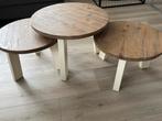 Salontafels, Minder dan 55 cm, Rond, Zo goed als nieuw, Ophalen