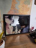 Mooie grote Grolsch Bier reclamespiegel, zie foto's, Verzamelen, Biermerken, Ophalen, Reclamebord, Plaat of Schild, Grolsch