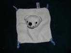nutricia wit knuffeldoekje , knuffellapje beer kopje, Ophalen of Verzenden, Zo goed als nieuw, Beer
