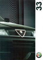 Folder Alfa 33 1992, Ophalen of Verzenden, Gelezen, Alfa Romeo