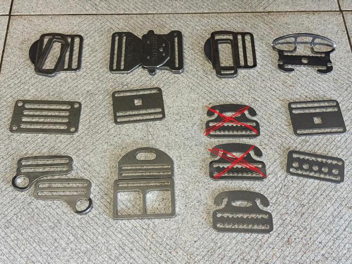 Diverse accessoires voor sidemount, Watersport en Boten, Duiken, Nieuw, Trimvest of Wing, Verzenden