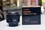 Yongnuo 50mm F1,8 voor Nikon, Yongnuo, Yongnuo, Zo goed als nieuw, Standaardlens
