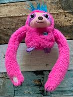 Luiaard Slowie roze rollende luiaard met geluidseffecten, Ophalen of Verzenden, Gebruikt