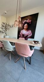 6x Jesper home yanai turn rose eetkamerstoel z.g.a.n, Huis en Inrichting, Stoelen, Ophalen, Zo goed als nieuw, Overige kleuren
