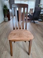 eetkamerstoelen, Huis en Inrichting, Stoelen, Ophalen, Hout, Gebruikt, Bruin
