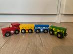 Houten Trein Speelgoed.Nieuwstaat, Ophalen of Verzenden, Zo goed als nieuw, Duw- of Trekspeelgoed