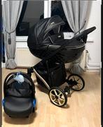 Drie-delige kinderwagen, Kinderen en Baby's, Kinderwagens en Combinaties, Overige merken, Gebruikt, Met autostoeltje, Ophalen of Verzenden