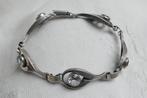 Zilveren design armband   -   Karl Laine  Finland, Sieraden, Tassen en Uiterlijk, Met kristal, Verzenden, Zo goed als nieuw, Zilver