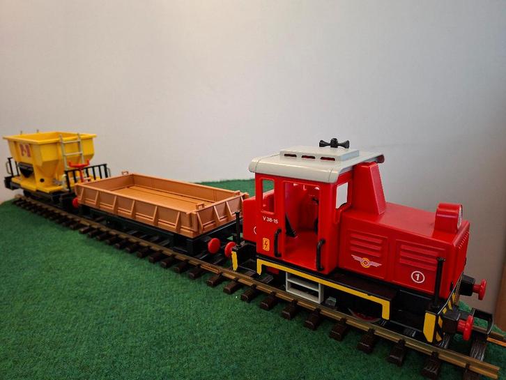 Playmobil LGB Trein / Wagon Set 4030, Kinderen en Baby's, Speelgoed | Playmobil, Zo goed als nieuw, Complete set, Ophalen of Verzenden
