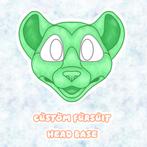 Custom fursuit head base, Ophalen of Verzenden, Zo goed als nieuw
