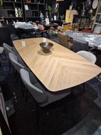 Eetkamertafel Geneve 220x110 met spinpoot Van €1650 Nu €950, Huis en Inrichting, Tafels | Eettafels, 100 tot 150 cm, Ophalen of Verzenden