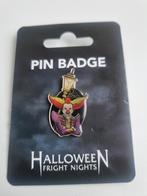 Halloween fright night pin Eddie  de clown, Nieuw, Figuurtje, Ophalen of Verzenden, Speldje of Pin