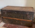 Mooie oude metalen kist, Ophalen, Gebruikt, 50 tot 100 cm, Minder dan 50 cm