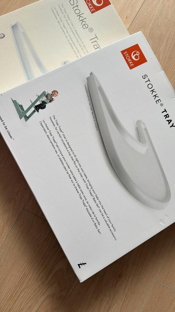 2x Stokke Tray - Eetblad voor Tripp Trapp, Kinderen en Baby's, Kinderstoelen, Zo goed als nieuw, Meegroeistoel, Afneembaar eetblad