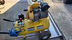2x Luchtcompressor met benzinemotor en grote compressor 220V, 25 tot 100 liter, Ophalen, Gebruikt, 6 tot 10 bar