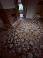 Oude vloertegels 120jaar oud, Huis en Inrichting, Stoffering | Vloerbedekking, Ophalen, Zo goed als nieuw, Minder dan 10 m², Laminaat