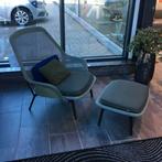 Vitra Slow fauteuil met poef, Huis en Inrichting, Fauteuils, Ophalen of Verzenden, 75 tot 100 cm, 50 tot 75 cm