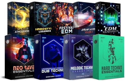 Ultimate Techno Bundle 2025, Computers en Software, Audio-software, Zo goed als nieuw, MacOS, Windows, Linux, Android, iOS, Overige
