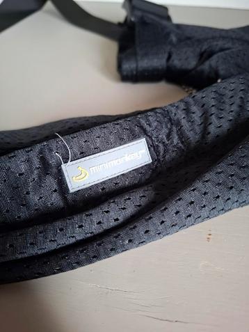 Mini monkey sling draagzak zwart beschikbaar voor biedingen