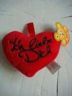 Knuffel hartje Ich liebe Dich - nieuw, Ophalen of Verzenden, Nieuw, Overige typen