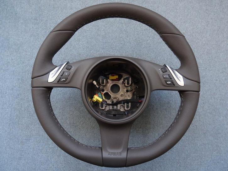 911 Boxster Cayenne Panamera grijs sportstuur stuur NIEUW, Auto-onderdelen, Besturing, Porsche, Gebruikt, Ophalen of Verzenden