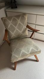 Vintage stoel, Ophalen, Hout, Gebruikt, 75 tot 100 cm