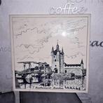 Tegel Zuidhavenpoort Zierikzee 15x15 cm, Ophalen, Gebruikt