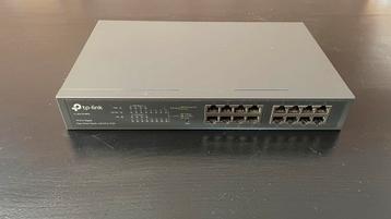 TP-Link TL-SG1016PE 16-Poorts Gigabit PoE Switch beschikbaar voor biedingen