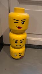 Lego hoofdjes opbergbox, Ophalen of Verzenden, Zo goed als nieuw
