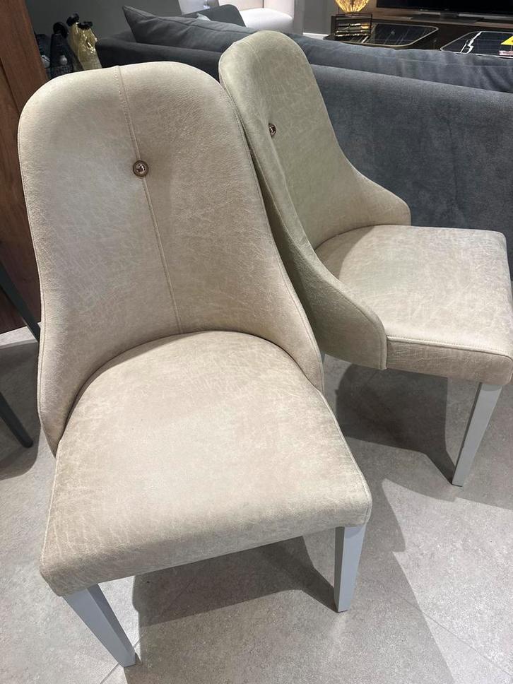 2 Enza Home Eetkamerstoelen - Nu €55 per stuk!, Huis en Inrichting, Stoelen, Nieuw, Twee, Stof, Overige kleuren, Ophalen