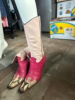 Tango Lederen Laarzen - Maat 41, Hoge laarzen, Tango, Ophalen of Verzenden, Roze