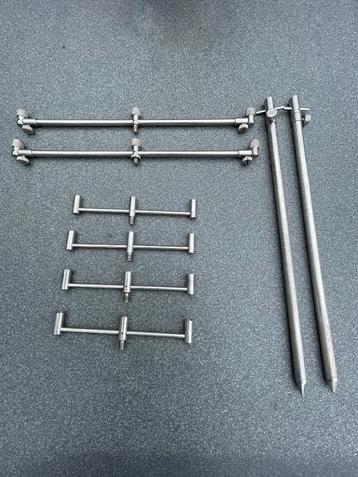 1x RVS bankstick en buzzerbar set  beschikbaar voor biedingen