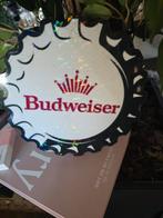 Budweiser ledlamp n Vorm van Kroonkurk, Ophalen of Verzenden, Zo goed als nieuw, Overige merken