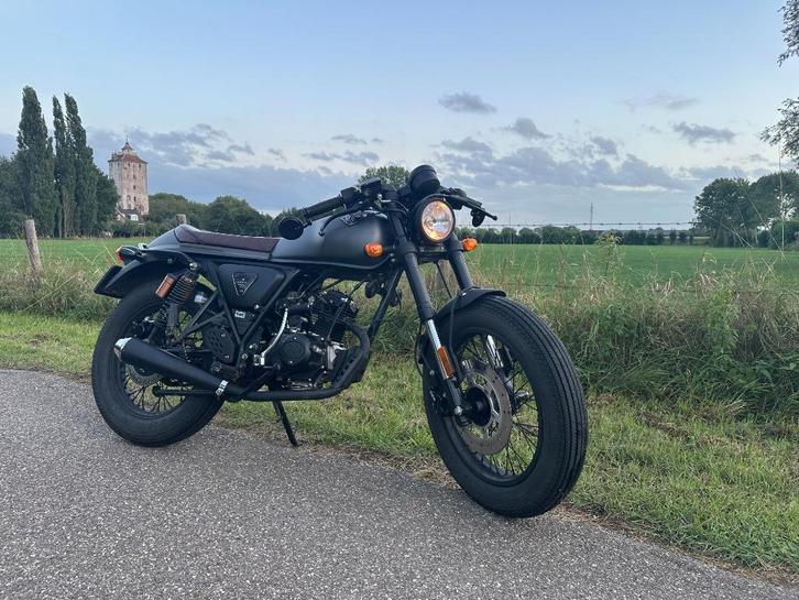 Archive Caferacer 50cc, Fietsen en Brommers, Brommers | Overige merken, Gebruikt, Maximaal 45 km/u, Ophalen