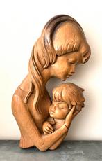 Vintage wanddecoratie Moeder en kind, Antiek en Kunst, Ophalen of Verzenden