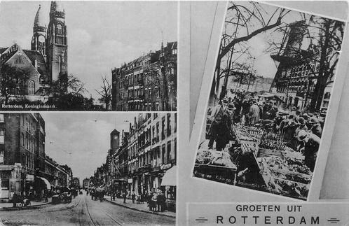 (388-200-033) Rotterdam Groeten uit, Verzamelen, Ansichtkaarten | Nederland, Zuid-Holland, Verzenden