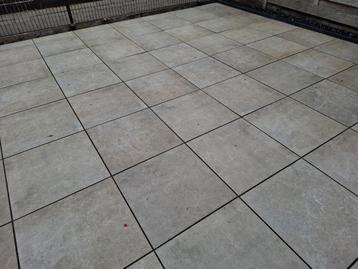 4,5 m2, 13 stuks, Keramische terras tegels 60x60x4cm. Nieuw. beschikbaar voor biedingen