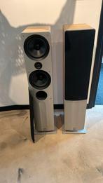 Q acoustics luidsprekers, Zo goed als nieuw, 60 tot 120 watt, Front, Rear of Stereo speakers, Ophalen