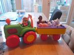 Tractor met beestjes die geluid maken, Ophalen of Verzenden, Gebruikt