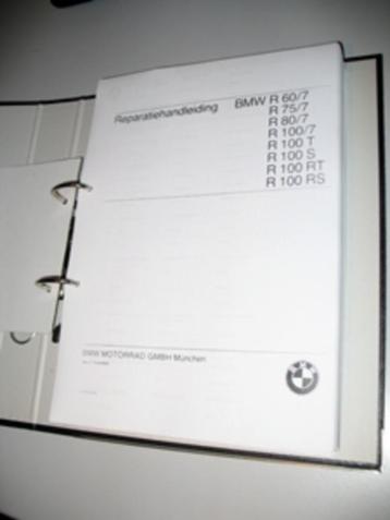BMW werkplaatsboek voor BMW R60/7 R75/7 R80/7 R100/7 R100RT