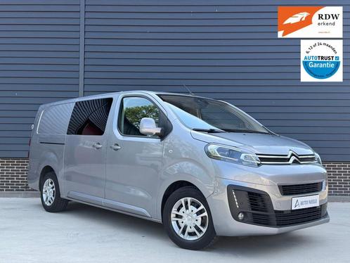 Citroën Jumpy 2.0 BlueHDI 180 pk XL Driver DC L3H1 Incl inb, Auto's, Bestelauto's, Bedrijf, Te koop, ABS, Achteruitrijcamera, Airbags