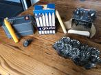 Kerst kaarsjes kaars houders retro, Diversen, Kerst, Ophalen of Verzenden, Zo goed als nieuw
