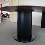 Burgundy Rood Bureau Tafel met Ronding 183x120x72cm, Ophalen, Gebruikt, Burgundy, Burgundy